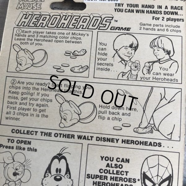 画像6: 80s Vintage Disney Hero Heads Game (J967) (6)