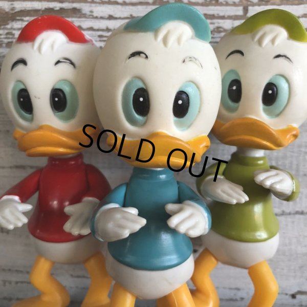 画像6: Vintage Dakin Disney Huey Dewey & Louie Mini Figure Set (J964) (6)