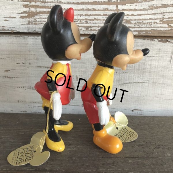 画像2: Vintage Dakin Disney Mickey & Minnie Mini Figure Set (J960) (2)
