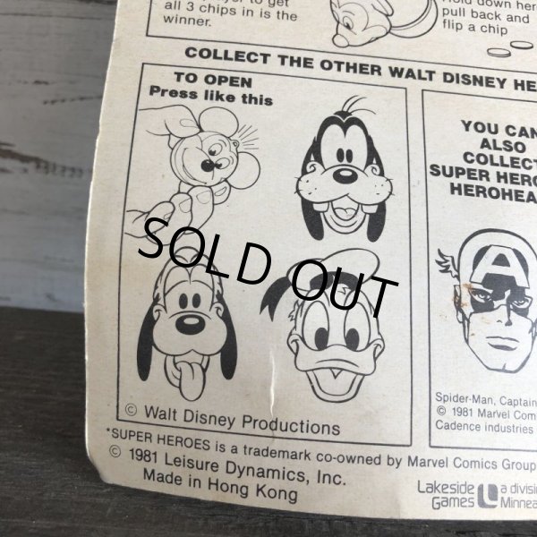 画像5: 80s Vintage Disney Hero Heads Game (J967) (5)