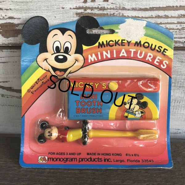 画像1: 80s Vintage Disney Mickey Miniatures (J970) (1)