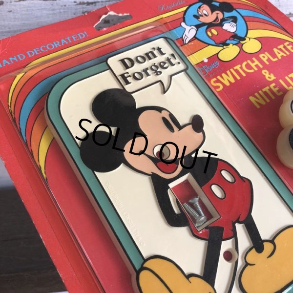 画像3: Vintage Disney Switch Plate & Nite Lite Set (J965) (3)