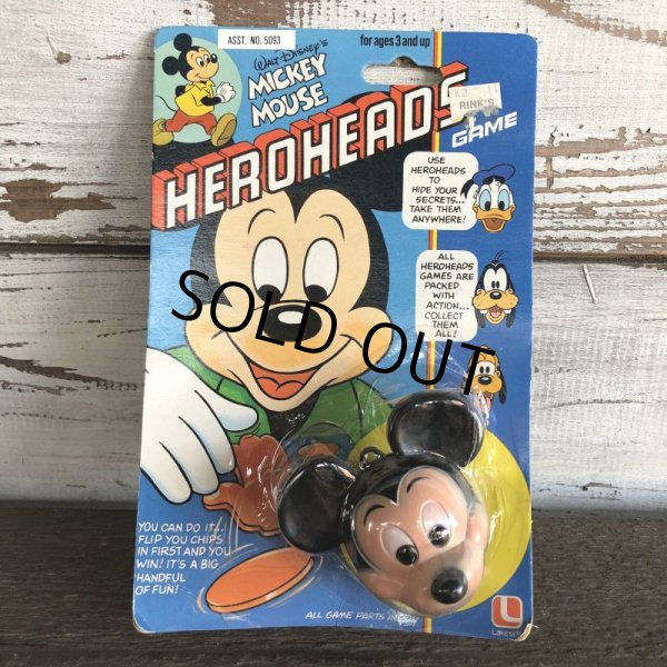 画像1: 80s Vintage Disney Hero Heads Game (J967) (1)