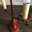 画像8: 40s Vintage Double Arm Bouillotte Student Desk Lamp (J971) (8)