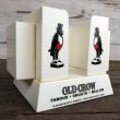画像10: Vintage Old Crow Bourbon Store Napkin Straw Holder (J975)  (10)