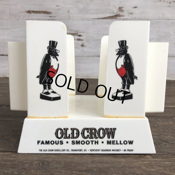 画像4: Vintage Old Crow Bourbon Store Napkin Straw Holder (J975)  (4)
