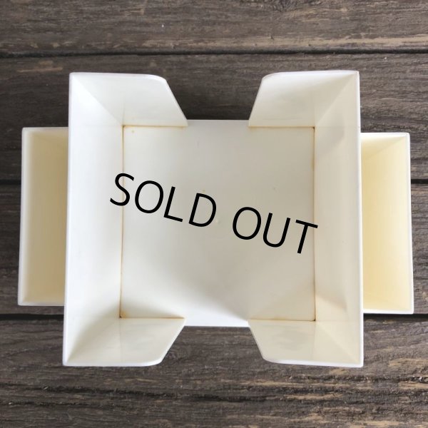 画像6: Vintage Old Crow Bourbon Store Napkin Straw Holder (J975)  (6)