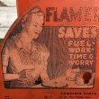画像6: 40s Vintage Flamemaster Asbestos Wicking Store Display Rack (J973) (6)