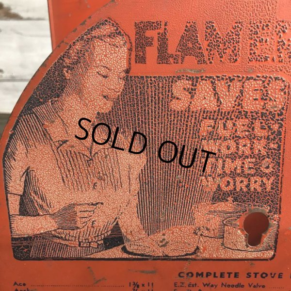 画像6: 40s Vintage Flamemaster Asbestos Wicking Store Display Rack (J973) (6)