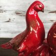 画像7: Mid Century California Pottery Pheasants Ceramic TV Lamp (J958) (7)