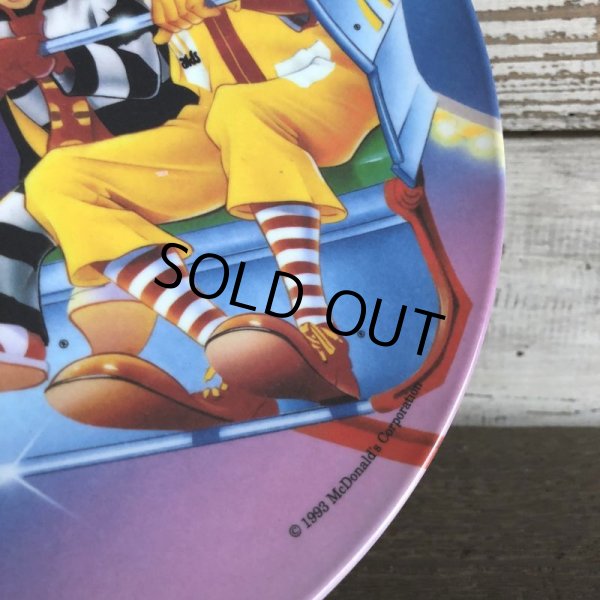 画像2: Vintage 1993 McDonalds Plastic Plate Fireworks (J966)  (2)