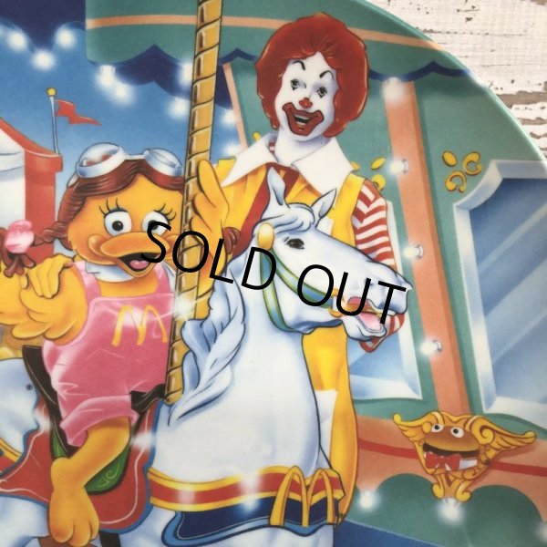 画像3: 90s Vintage McDonalds Plastic Plate Merry-Go-Round (J967)  (3)