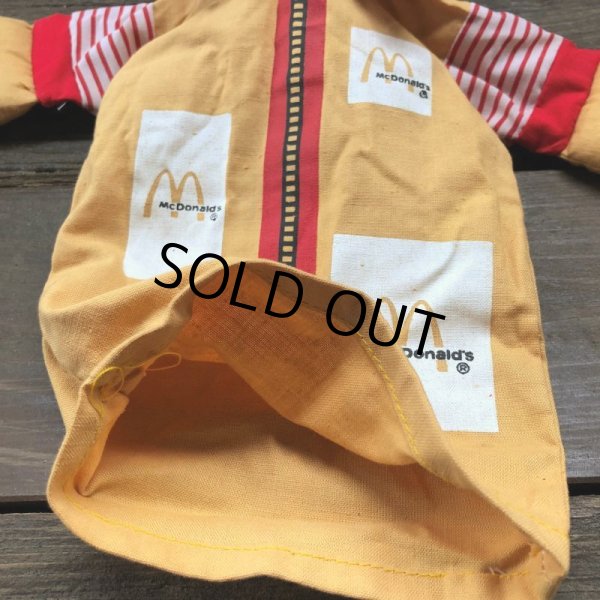 画像6: 90s Vintage McDonalds Ronald McDonald Hand Puppet (J965)  (6)
