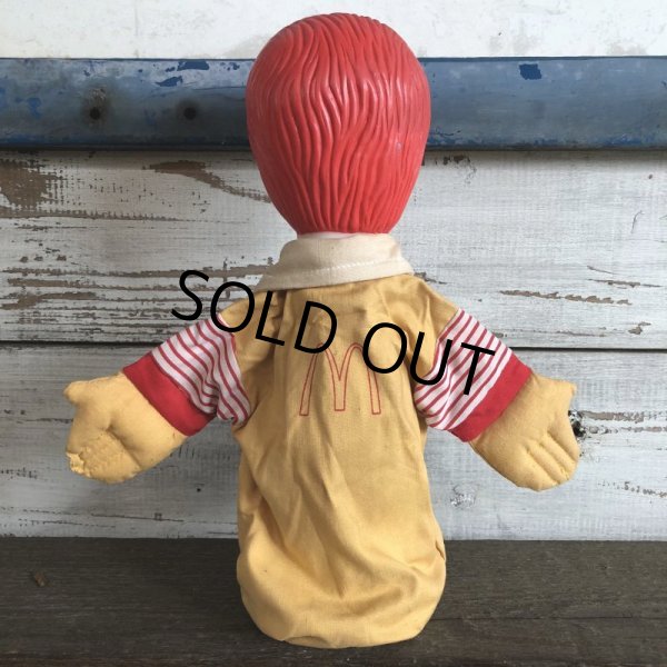 画像3: 90s Vintage McDonalds Ronald McDonald Hand Puppet (J965)  (3)