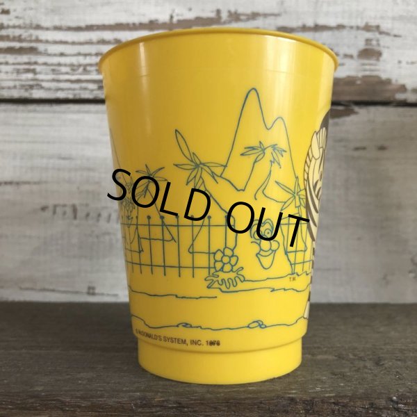 画像3: 70s Vintage McDonalds Hamburglar Plastic Cup (J961)  (3)