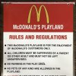 画像6: 70s Vintage MCDONALDS Playland Rules & Regulations Sign  (J948) (6)