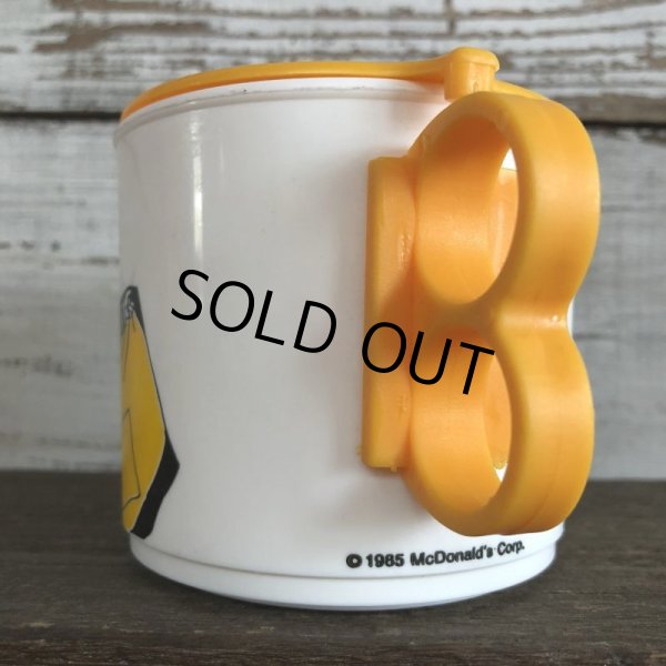 画像6: 80s Vintage McDonalds Hamburglar Plastic Mug Cup (J964)  (6)