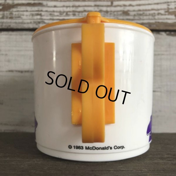画像6: 80s Vintage McDonalds Grimace Plastic Mug Cup (J963)  (6)