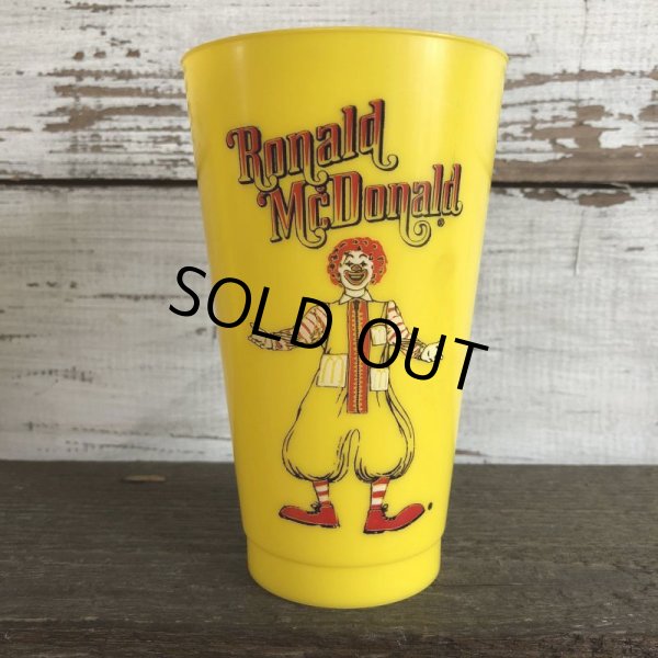 画像4: 70s Vintage McDonalds Ronald McDonald Plastic Cup (J959)  (4)