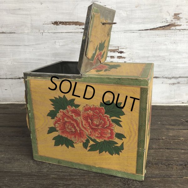 画像4: Vintage Lily Brand Japan Tea Store Display Can (J958)  (4)