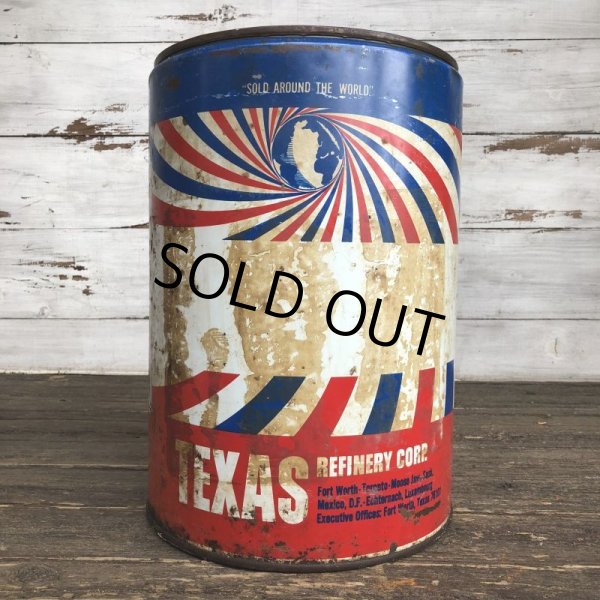 画像3: Vintage Oil Can TEXAS REFINERY CORP (J954)  (3)