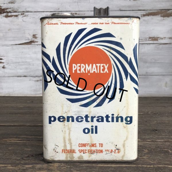 画像1: Vintage Oil Can Permatex One U.S. Gallon (J952)  (1)