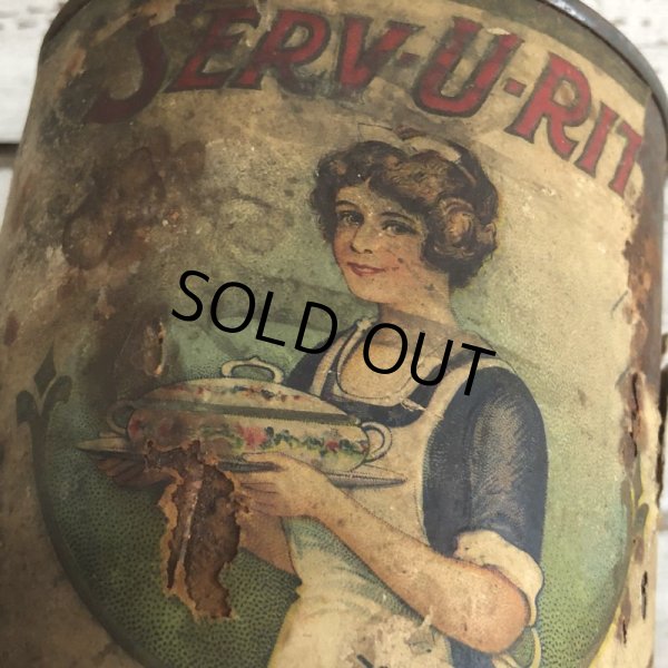 画像8: Vintage Serv U Rite Cut Beets Can (J957)  (8)