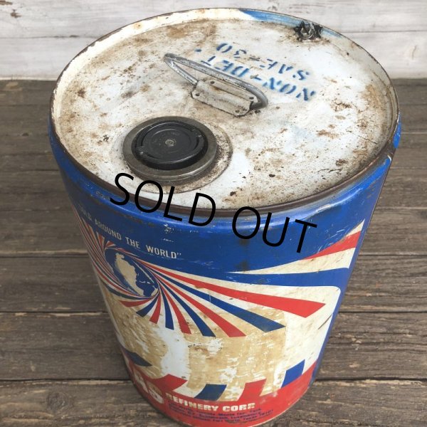 画像5: Vintage Oil Can TEXAS REFINERY CORP (J954)  (5)
