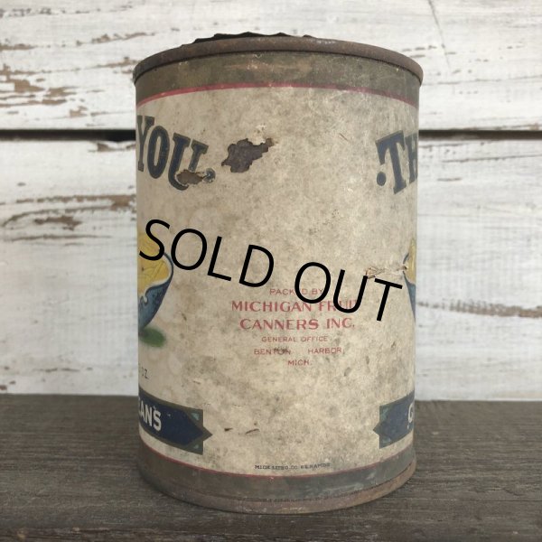 画像2: Vintage Thank You Brand Cut Wax Beans Can (J956)  (2)