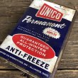 画像8: Vintage Oil Can UNICO Antifreeze One U.S. Gallon (J951)  (8)