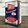 画像3: Vintage Oil Can UNICO Antifreeze One U.S. Gallon (J951)  (3)