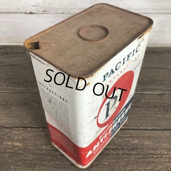 画像5: Vintage Oil Can Pacific Antifreeze One U.S. Gallon (J950)  (5)