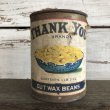 画像3: Vintage Thank You Brand Cut Wax Beans Can (J956)  (3)