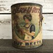 画像1: Vintage Serv U Rite Cut Beets Can (J957)  (1)