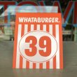 画像1: Whataburger Stores Ordering Table Tent #39 (J965)  (1)