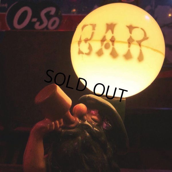 画像8: 70s Vintage Hillbilly Bar Lamp (J968) (8)