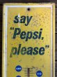 画像4: 60s Vintage Pepsi Thermometer Sign SAY PEPSI PLEASE (J969) (4)