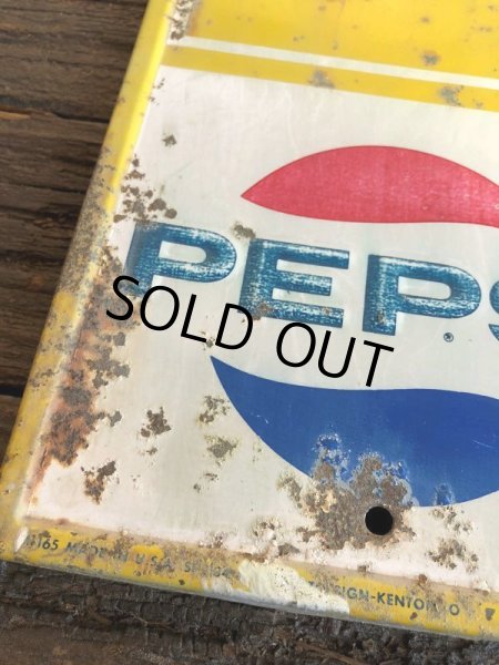 画像3: 60s Vintage Pepsi Thermometer Sign SAY PEPSI PLEASE (J969) (3)
