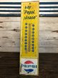 画像1: 60s Vintage Pepsi Thermometer Sign SAY PEPSI PLEASE (J969) (1)