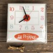 画像2: Vintage Dr Pepper Lighted Sign Pam Clock (J971) (2)