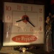 画像1: Vintage Dr Pepper Lighted Sign Pam Clock (J971) (1)