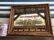 画像8: Vintage ARROW SCHNAPPS Pub BAR Wooden Mirror (J975) (8)