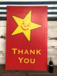 画像1: Vintage Original Carl's Jr Drive-thru Sign THANK YOU (J982) (1)