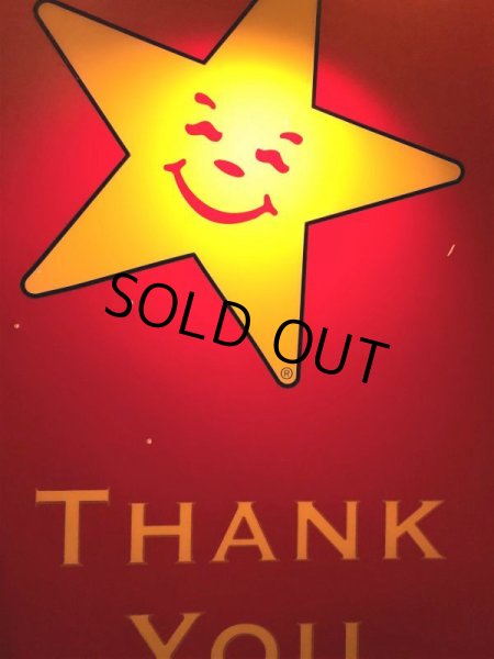 画像8: Vintage Original Carl's Jr Drive-thru Sign THANK YOU (J982) (8)