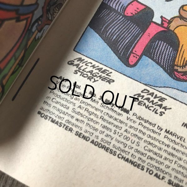 画像2: 80s Vintage Comic ALF 1988  MAY (A003) (2)