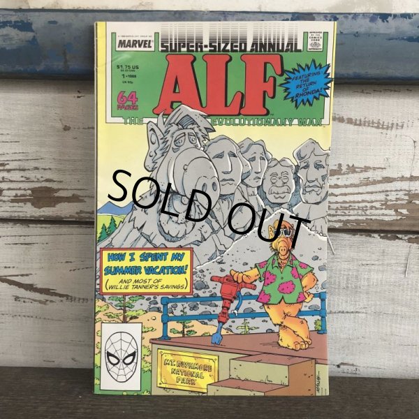 画像1: 80s Vintage Comic ALF 1988  (A001) (1)