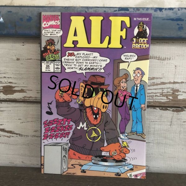 画像1: 80s Vintage Comic ALF 1990 NOV  (A013) (1)