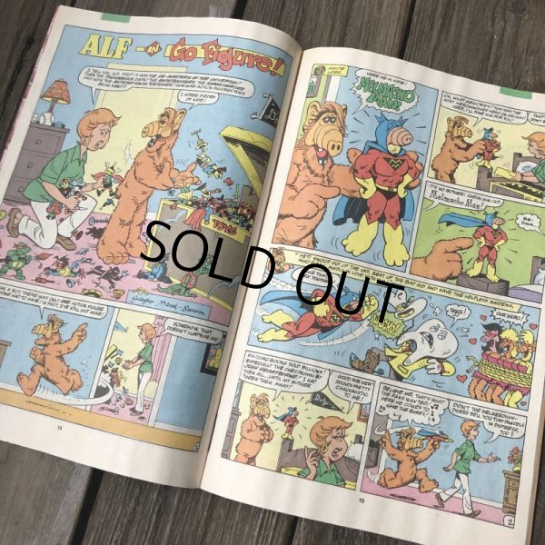 画像7: 80s Vintage Comic ALF 1990 AUG  (A011) (7)