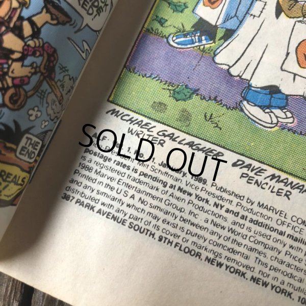 画像2: 80s Vintage Comic ALF 1989 JAN (A006) (2)