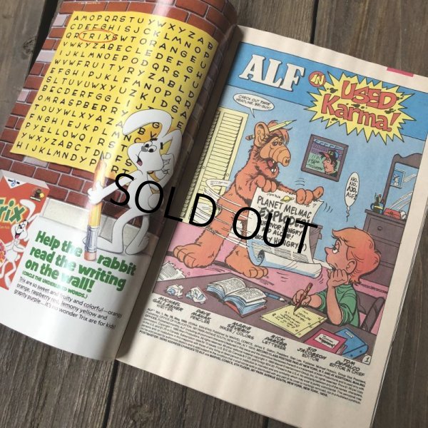 画像3: 80s Vintage Comic ALF 1990 MAY  (A008) (3)